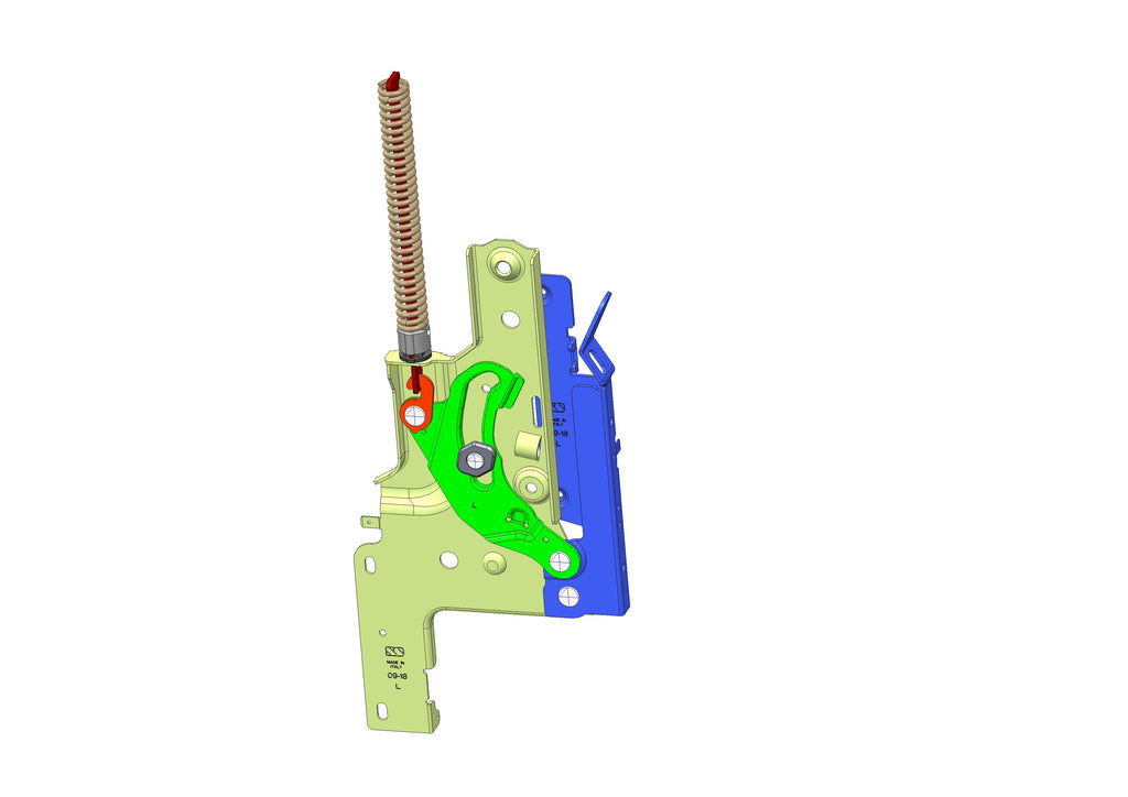 Model D201 Fixed Fulcrum dishwasher – Concept