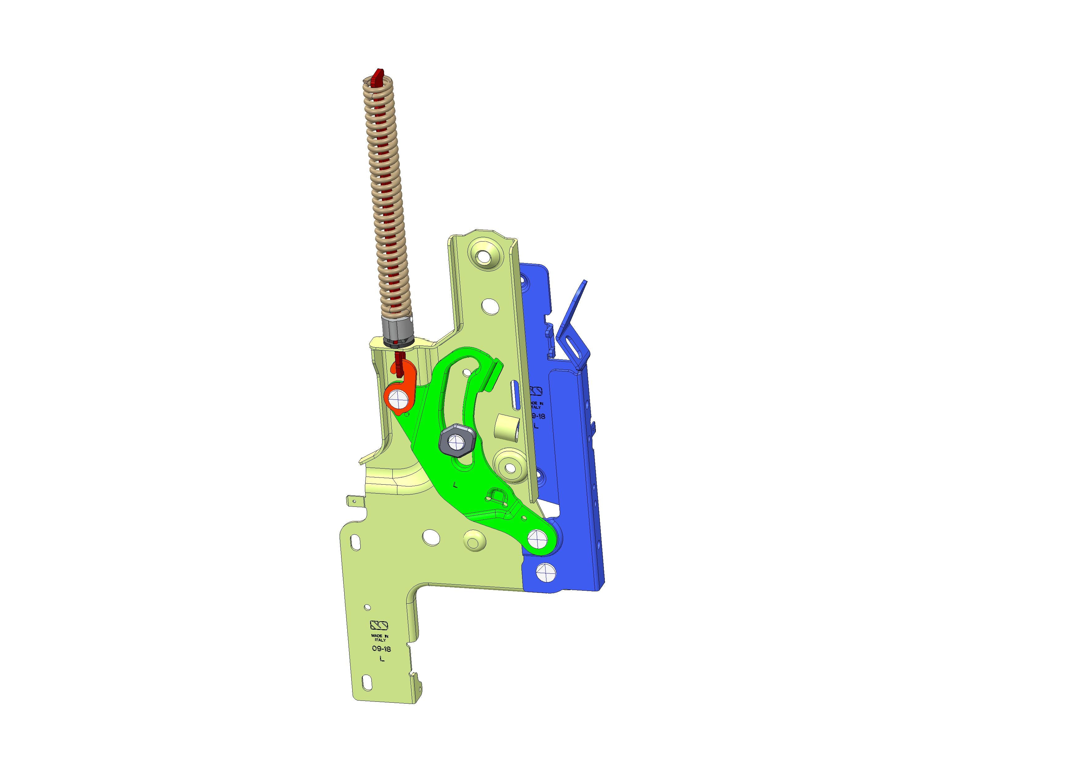 Model D201 Fixed Fulcrum dishwasher – Concept