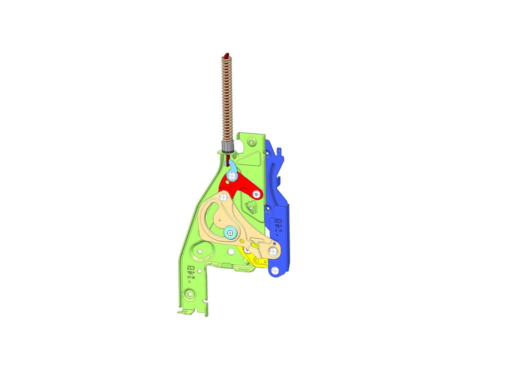 Model D205 Variable Fulcrum dishwasher – Concept