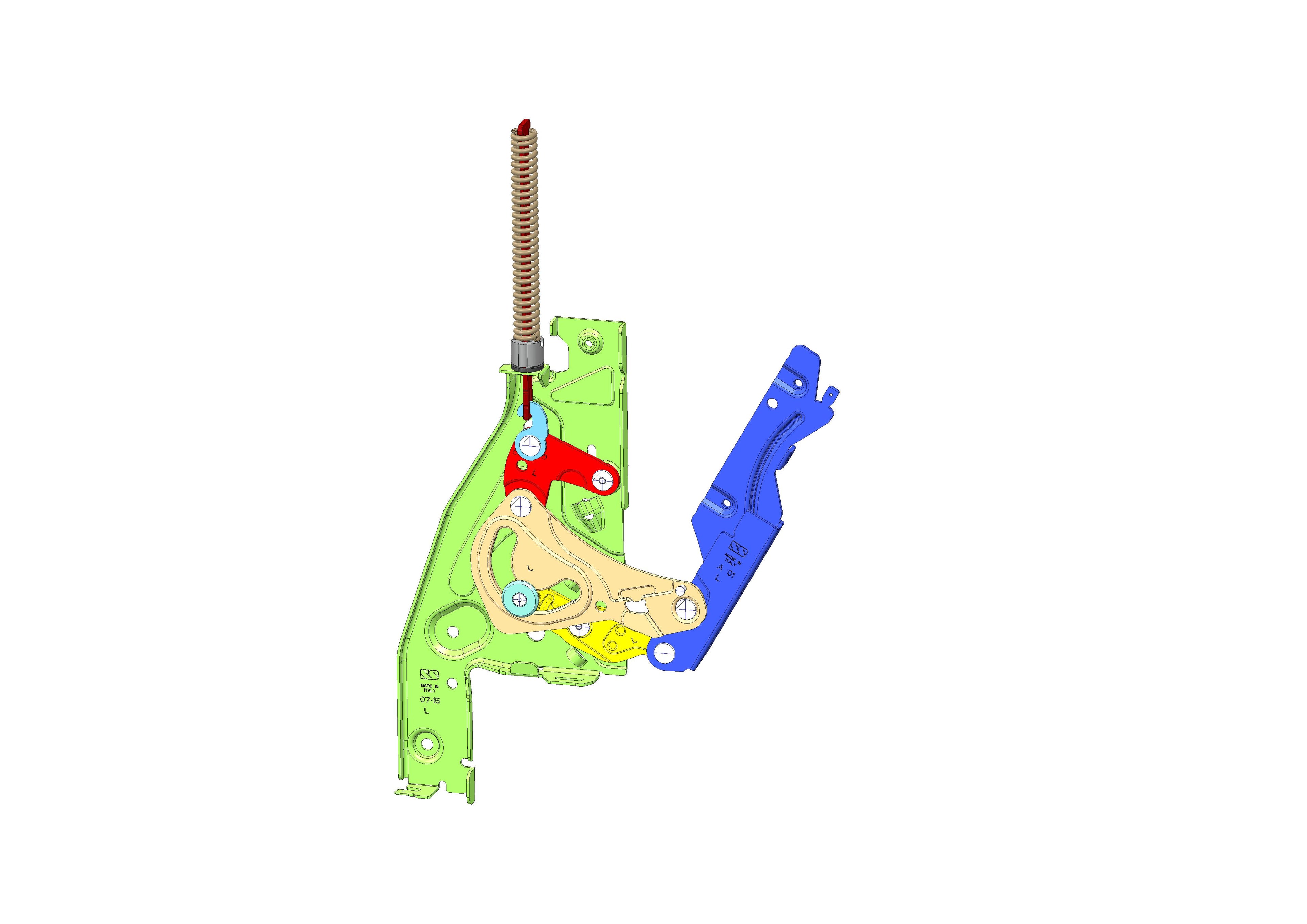 Model D205 Variable Fulcrum dishwasher – Concept