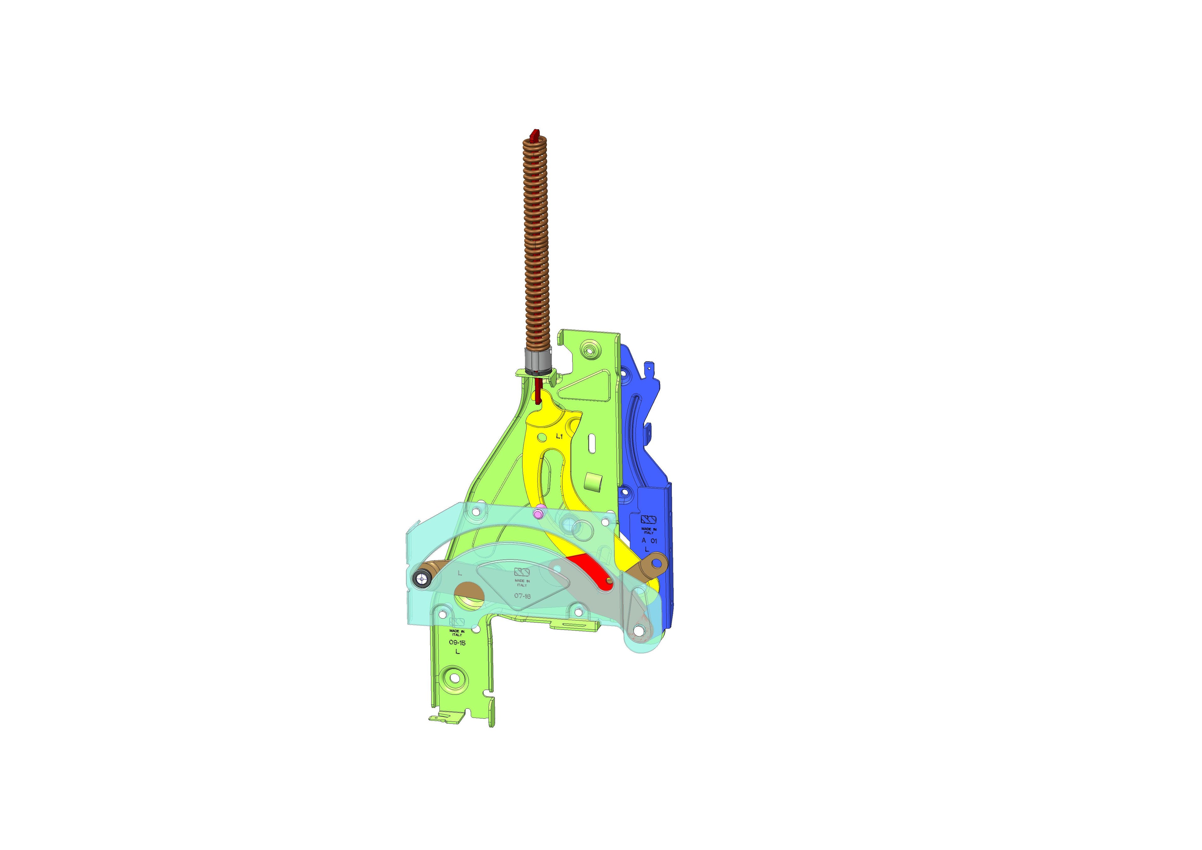 Model D210 Sliding dishwasher – Concept